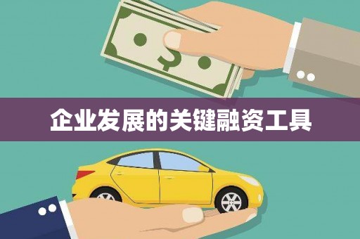 德昌企业发展的关键融资工具