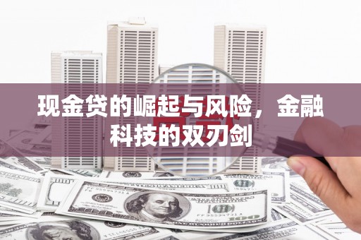 德昌现金贷的崛起与风险，金融科技的双刃剑