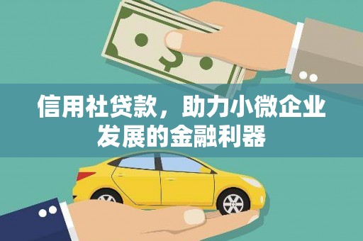 德昌信用社贷款，助力小微企业发展的金融利器