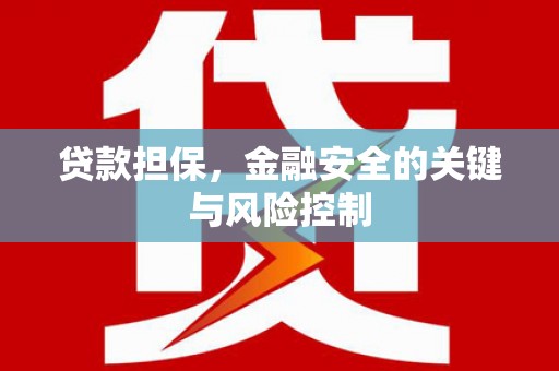 德昌贷款担保，金融安全的关键与风险控制